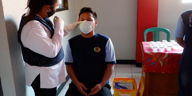 BNNK Sidak Lapas Cilacap, Napi Kasus Narkoba Dites Urine