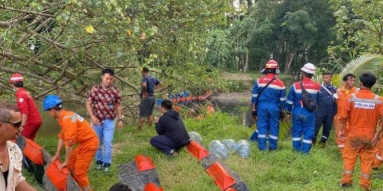 Pertamina Lokalisir Area Terdampak Kebocoran Proyek Pipa BBM di Jeruklegi