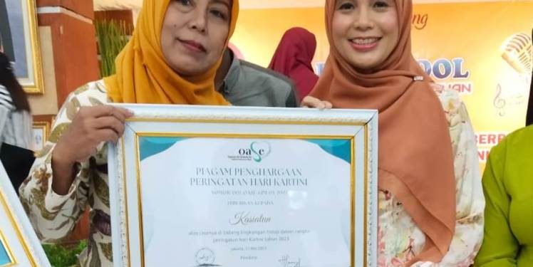 Pegiat Proklim Binaan Kilang Cilacap Raih Penghargaan Perempuan Berjasa se-Jateng