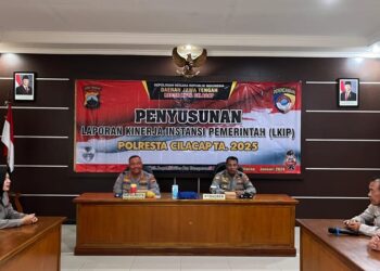 Polresta Cilacap Evaluasi Kinerja, Rapat LKIP 2025 Bahas Capaian dan Kendala